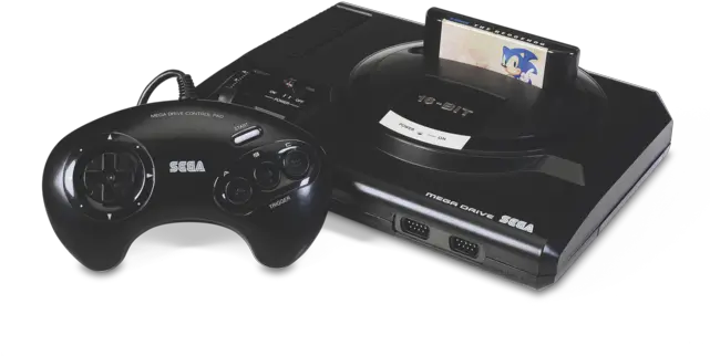 Mega Drive Sega Mega Drive 1990 Png Sega Genesis Png