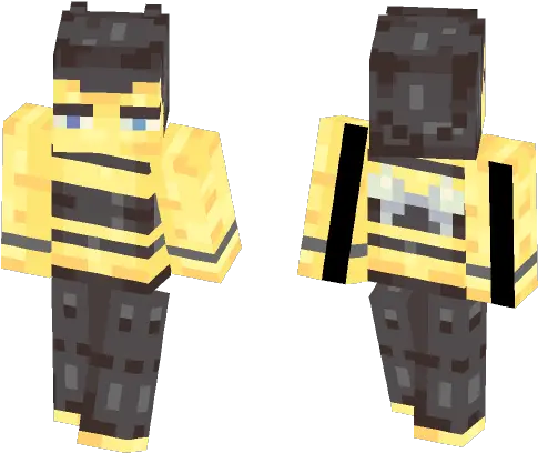 Download The Bee Movie Minecraft Skin Minecraft Security Guard Skin Png Bee Movie Png