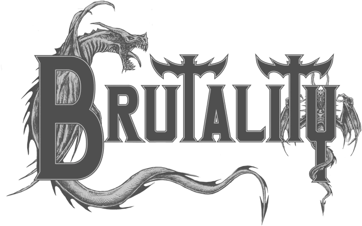 Brutality The Band Brutality Death Metal Logo Png Death Metal Logo