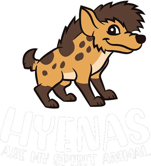Hyenas Are My Spirit Animal Funny Love Duvet Cover Animal Figure Png Hyena Icon