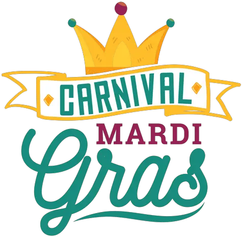 Carnival Mardi Gras Ribbon Lettering Transparent Png U0026 Svg Mardi Gras Carnival Png Carnival Transparent