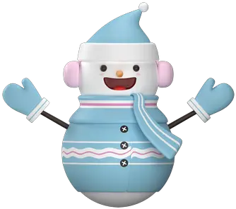 Snowman Smiley 3d Illustrations Designs Images Vectors Hd Fictional Character Png Snowman Icon Free