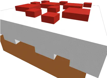Minecraft Cake Roblox Horizontal Png Minecraft Cake Png