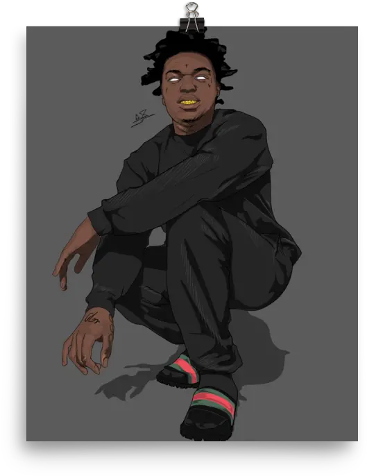 Kodak Black Poster Drawings Of Kodak Black Png Kodak Black Png