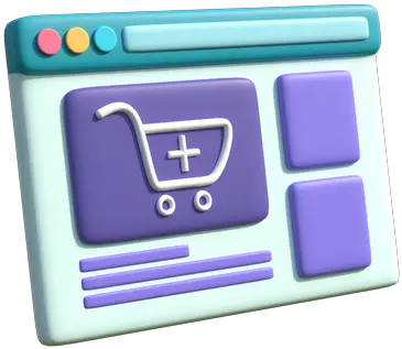 Ecommerce Icon Download In Colored Outline Style 3d E Commerce Web Icons Png Ecommerce Icon