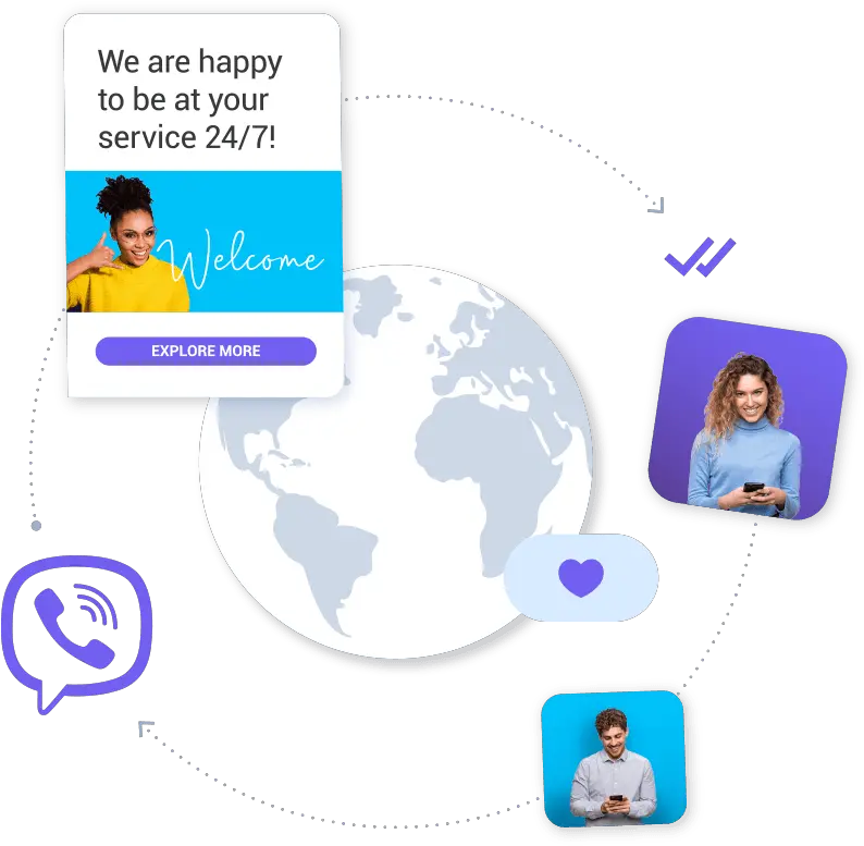 Viber For Business Create Rich Engaging Experiences Infobip Png Viber Icon Vector Free Download