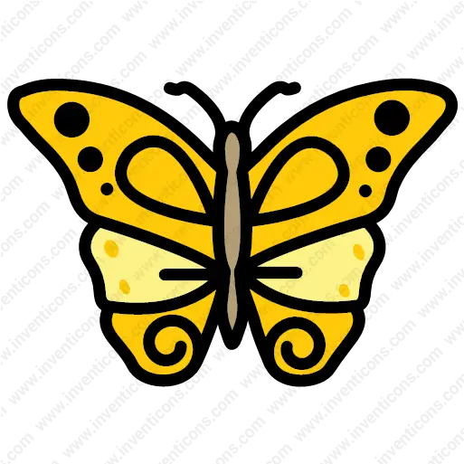 Download Butterfly Vector Icon Inventicons Girly Png Moth Icon