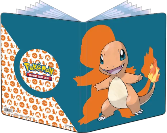 Pokémon U2013 Ju0026b Books Ultra Pro Portfolio 9 Pocket Pokemon Charmander Png Charmander Icon