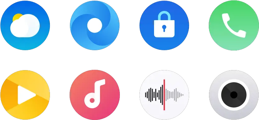 Oppo Coloros Based Dot Png Voice Chat Icon