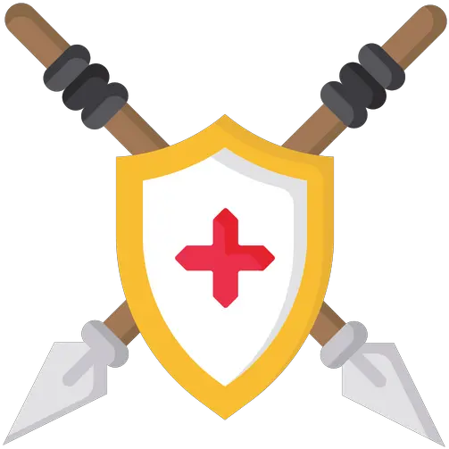 Free Shield With Spear Icon Of Flat Collectible Sword Png Medieval Shield Icon