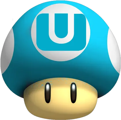 Wii U Icon Super Mario Toad Mushroom Png Wii U Png