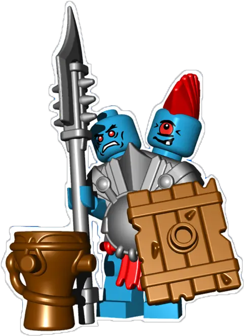 Ogre Brick Warriors Minifigure Pack Cartoon Png Ogre Png