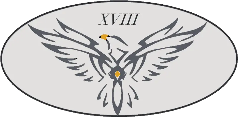 Digos Unit Icon Xviii By Redwolfdragon17 Fur Affinity Tribal Eagle Tattoo Png Unit Icon