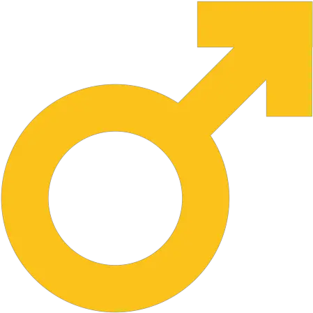 Male Sign Emoji Male Symbol Yellow Png Male Gender Icon