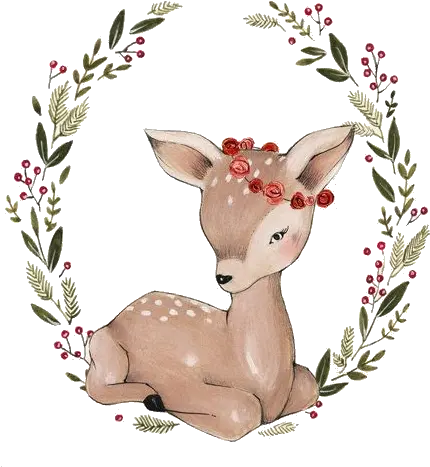 Bambi Cervatillo Ciervo Sticker Bambi Watercolor Png Bambi Png