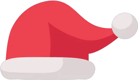 Red Santa Claus Hat Flat Icon 10 Christmas Hat Icon Png Red Hat Png