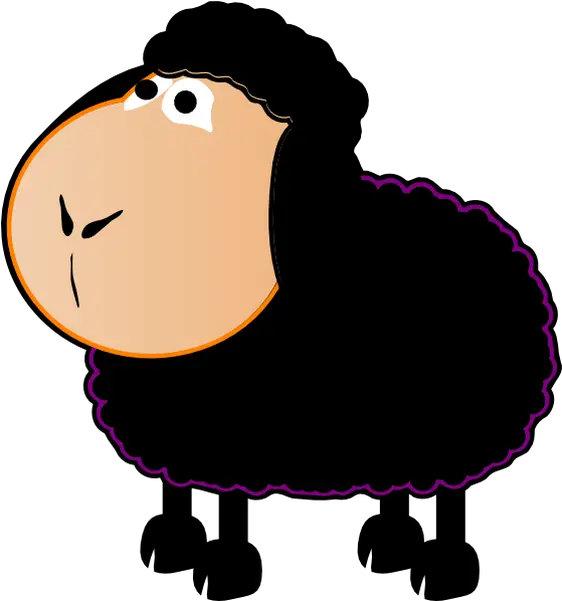 Baa Black Sheep Free Png Images Cartoon Baba Black Sheep Sheep Transparent