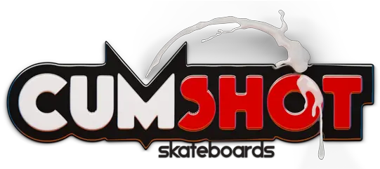 Cumshot Skateboards Label Png Cum Png