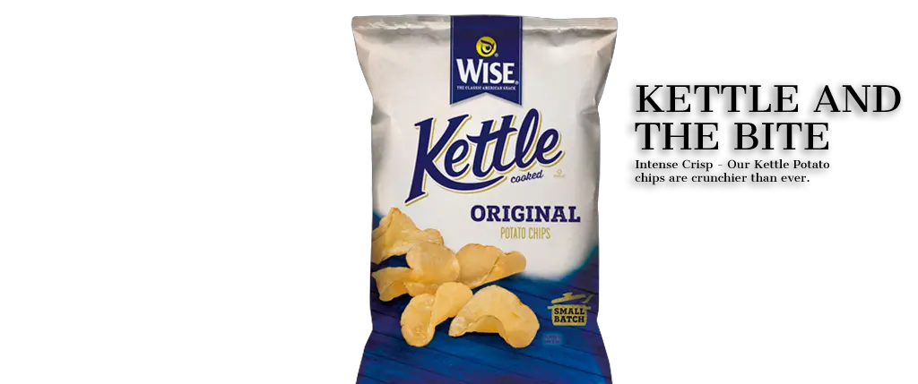 Wise Kettle Original Potato Chips Snack Png Bag Of Chips Png