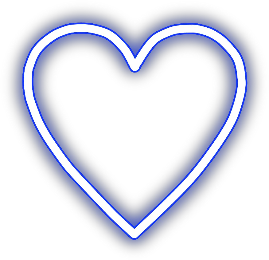 Neon Transparent Png Neon Heart Neon Heart Png