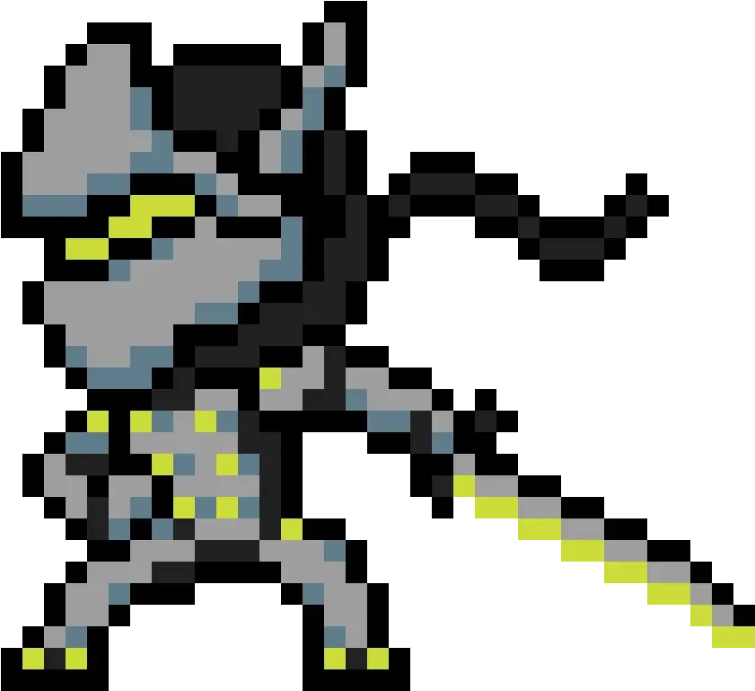 Pixilart Genji Sprite By Fusion12345 Fictional Character Png Genji Png