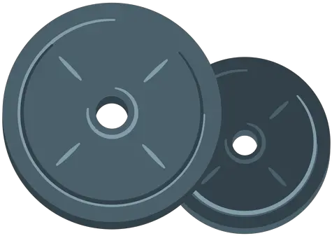 Weight Plates Icon Transparent Png U0026 Svg Vector File Vector Of A Weight Plate Plates Png