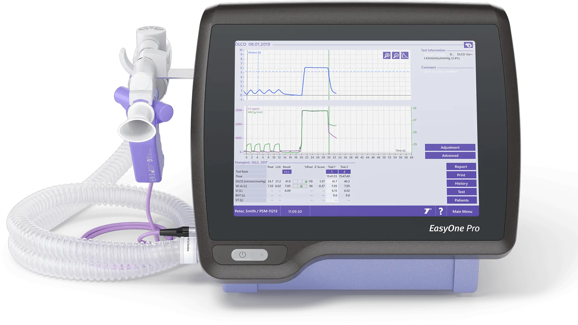 Portable Pulmonary Function Testing Machine Easyone Pro Easyone Pro Lab Png Easy Icon 10 Rf