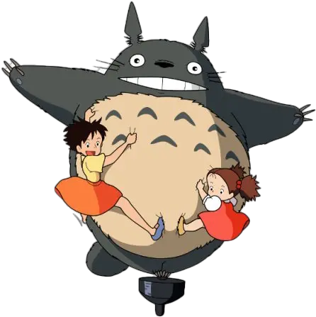 My Neighbor Totoro Png Pic Moving Castle Sticker Totoro Transparent