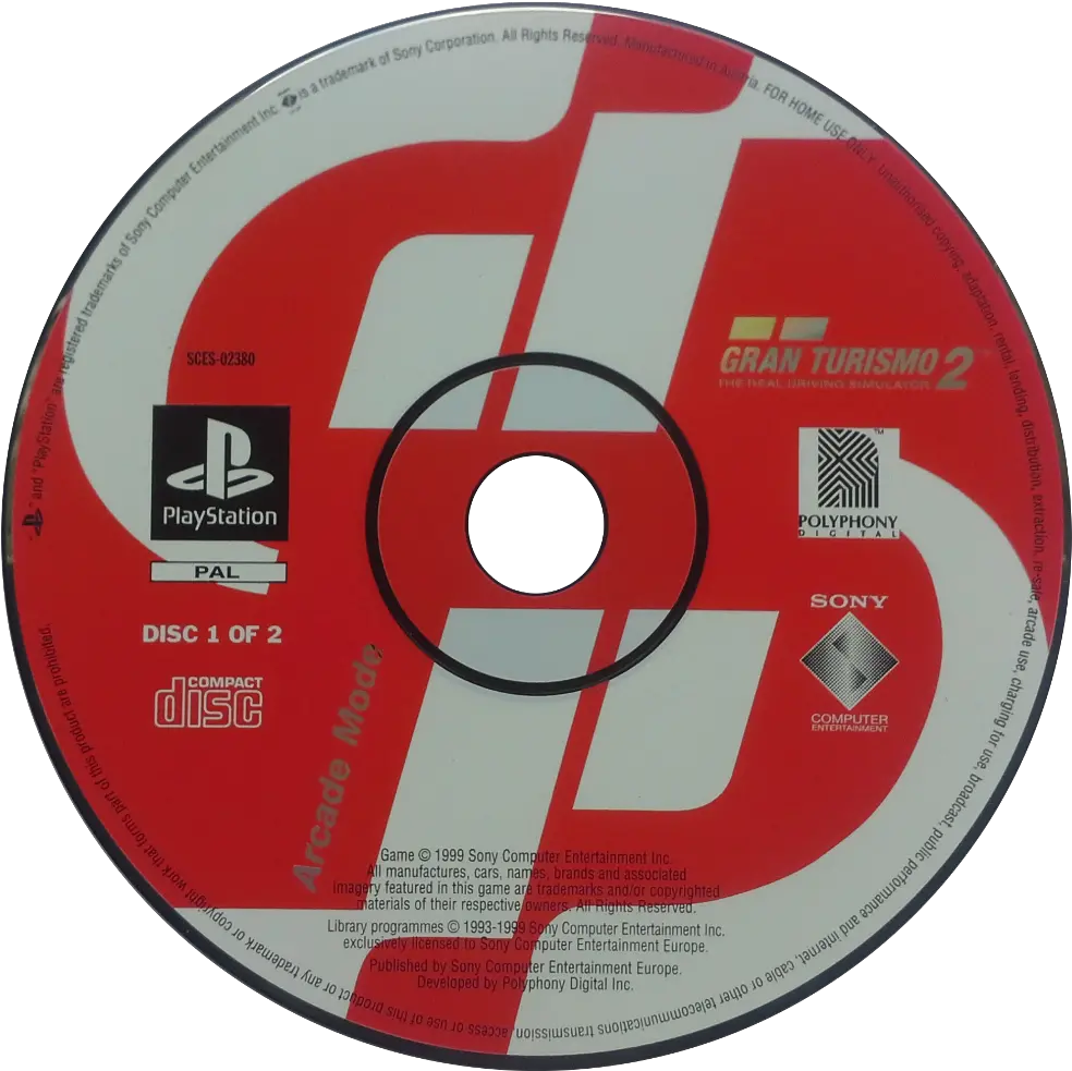 Gran Turismo 2 Details Launchbox Games Database Gran Turismo 2 Ps1 Disc Png Gran Turismo Logo