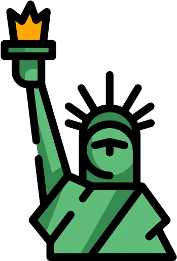 Statue Of Liberty Free Vector Icons Designed By Freepik Statue Of Liberty Head Icon Png Statue Of Liberty Icon Png