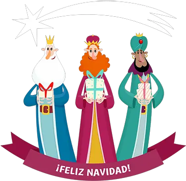 Three Wise Men Window Christmas Sticker Feliz Navidad Reyes Magos Png Feliz Navidad Png