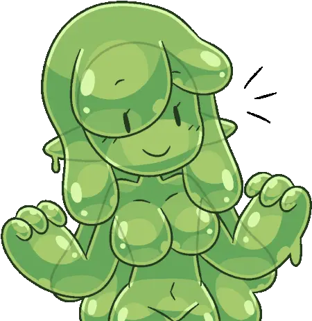 Slymee Slime Girl Sticker Slymee Slime Girl Monster Girl Slime Girl Gif Png Sly Cooper Icon