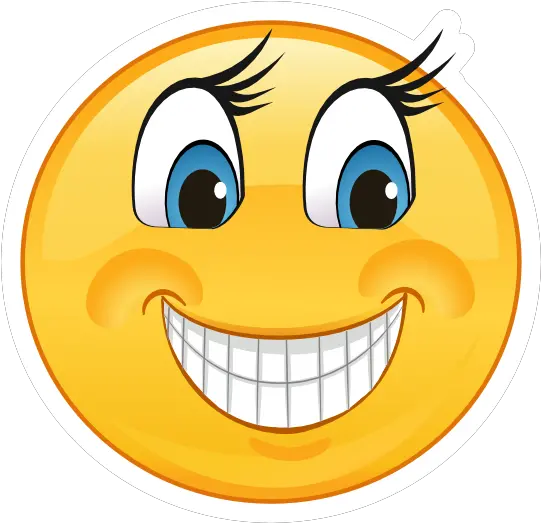 Crazy Smiling Emoji Sticker Emoji Crazy Smile Clipart Png Smile Emoji Transparent