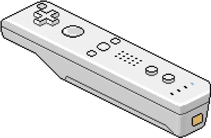 Download Wii Remote Pixel Art Wii Remote Clipart Png Wii Remote Png