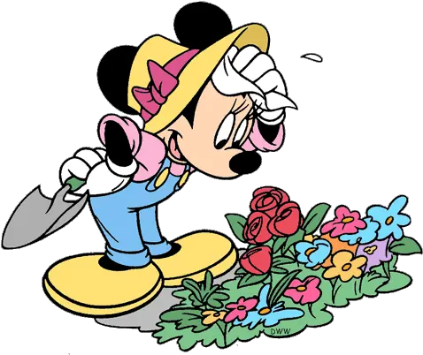 Latisha Jones Clipart Minnie Mouse Garden Png Minnie Icon