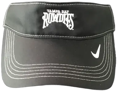 Tampa Bay Rowdies Nike Visor Black With Nike Png Nike Logo Black