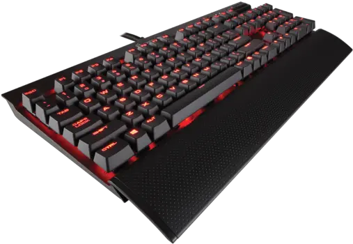 K70 Lux Mechanical Gaming Keyboard U2014 Red Led Cherry Mx Brown Uk Corsair Brown Switch Keyboard Png Lux Summoner Icon