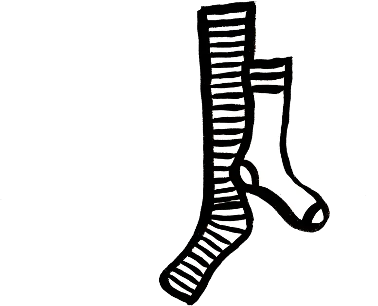 Socks Clipart Mismatched Sock Crazy Sock Clipart Black And Clipart Mismatch Socks Png Socks Png