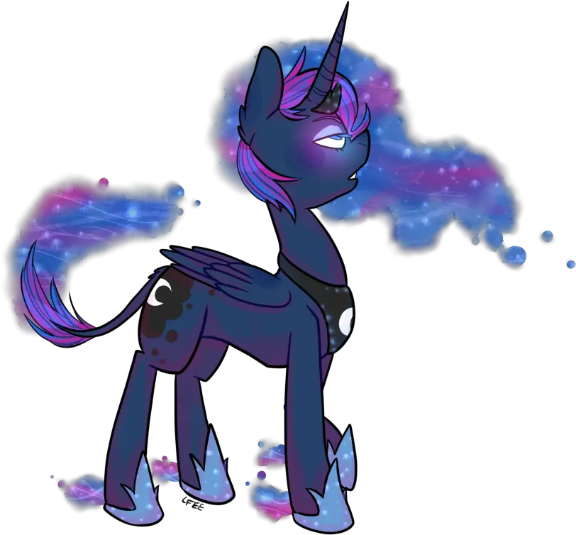 Glowing Eyes Transparent Cartoon Unicorn Blue Png Glowing Eyes Png