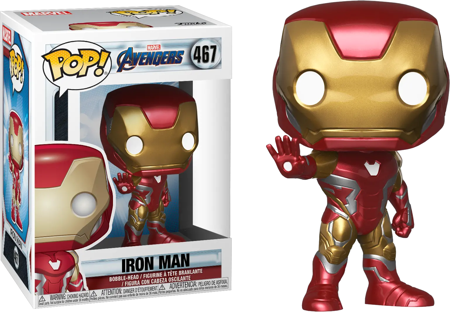 Avengers Endgame Funko Pop Iron Man 467 Funko Pop End Game Iron Man Png Iron Man Png png