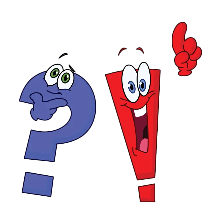 Question Mark Cartoon Exclamation Question And Exclamation Mark Cartoon Png Question Marks Png