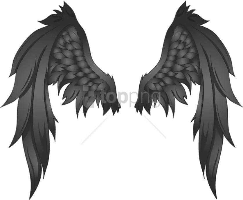 Black Wings Clipart Png Photo Transparent Glow Wings Png Wings Clipart Png