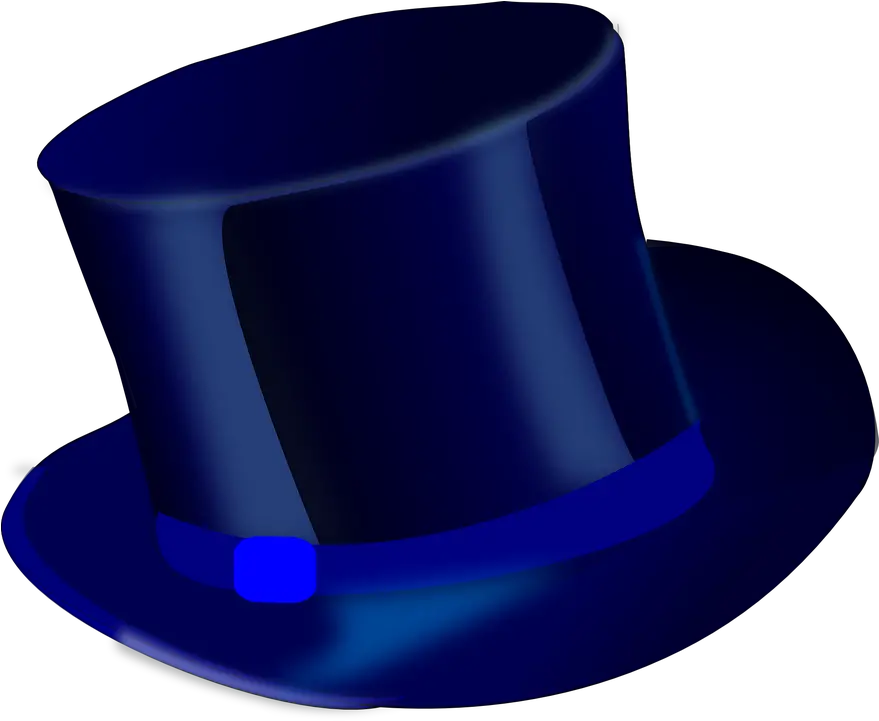 30 Top Hat Clipart Blue Free Clip Art Stock Illustrations Png Obey Transparent