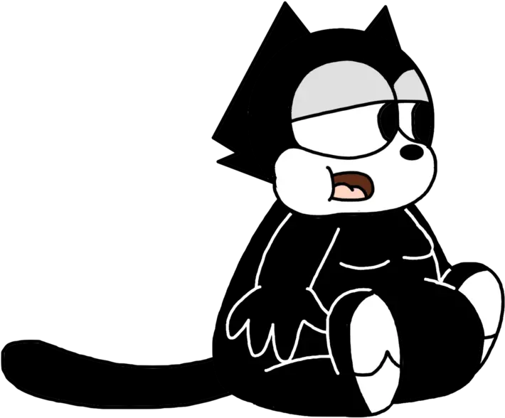 Very Obese Felix The Cat By Marcospower Gato Felix Gordo Png Felix The Cat Png