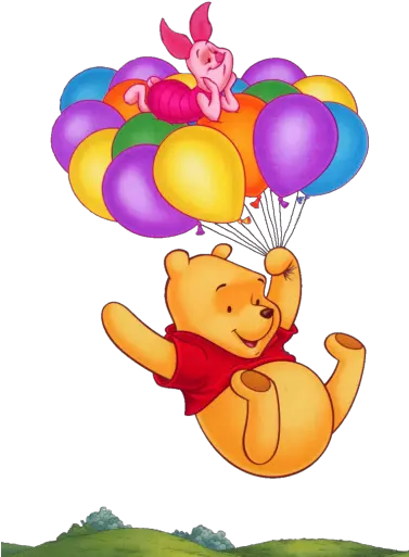 Imágenes De Winnie The Pooh Png Winnie The Pooh With Balloons Pooh Png