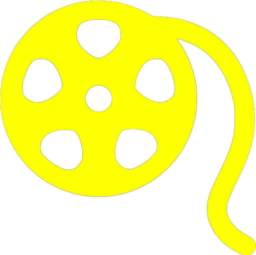 Yellow Film Reel Icon Free Yellow Film Reel Icons Hasmasul Mare Png Reel To Reel Icon