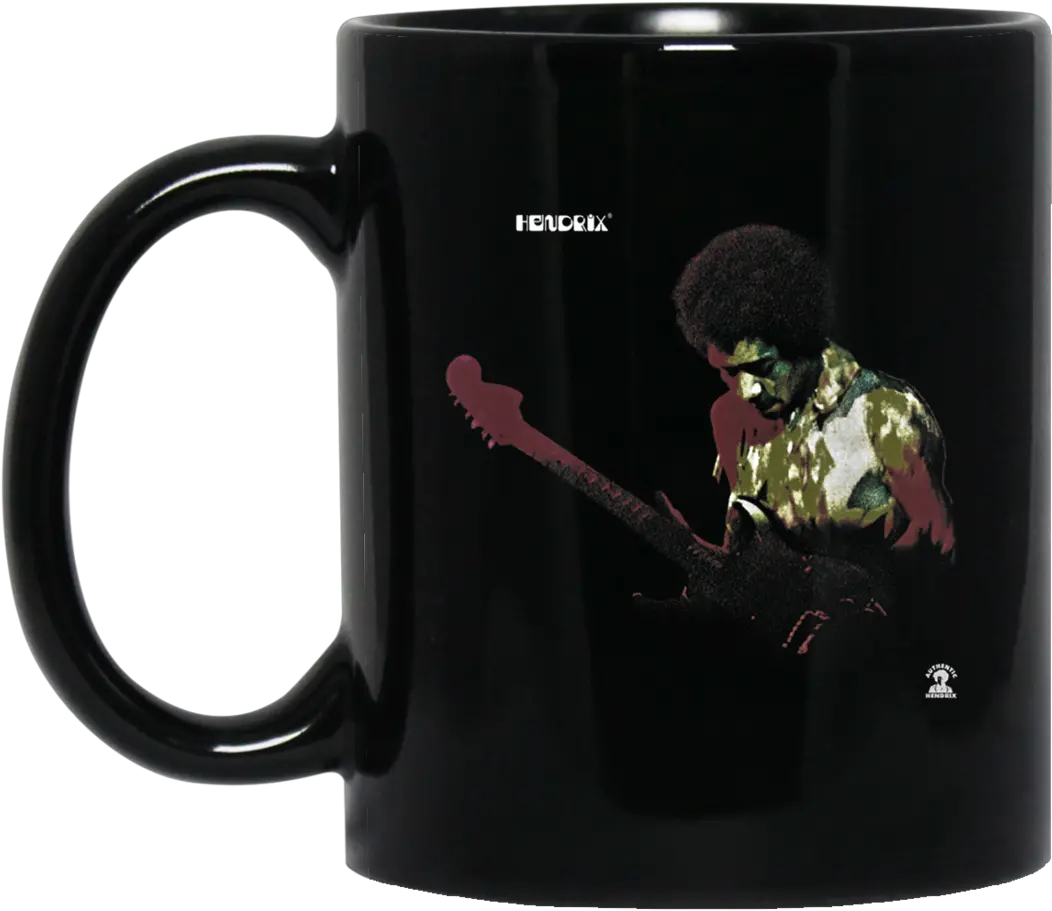 Jimi Hendrix Black Mug Blank Png Jimi Hendrix Fashion Icon