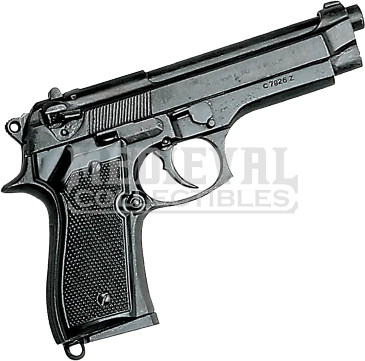 Beretta 92f 9mm Pistol Black 9mm Pistol Clipart Full 9mm Beretta Png Pistol Transparent
