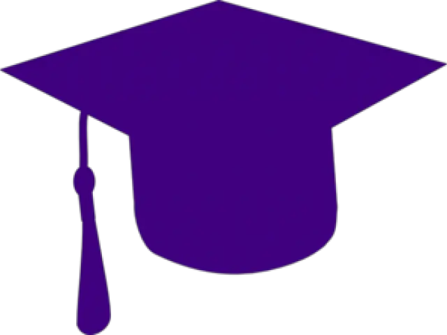 Purple Grad Cap Clip Art Purple Graduation Cap Clipart Png Grad Hat Png