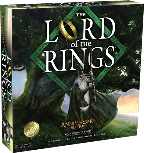 Fantasy Flight Games Lord Of The Rings Board Game Anniversary Edition Png Lord Of The Rings Png